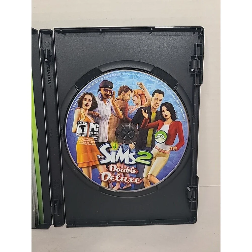 The Sims 2 Double Deluxe Expansion 2008 DVD-Rom PC Game Electronic Arts